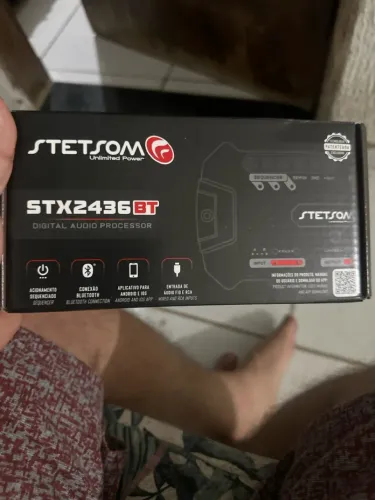 Processador de áudio STX 2436BT
