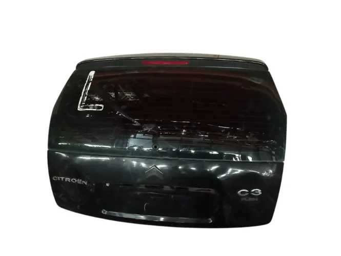 Tampa Traseira Citroën C3 2006 2007 2008 2009 2010 2011 Preto