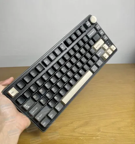 Teclado Royal Kludge R75 Mecânico RGB - Novo, Sem Uso, Completo