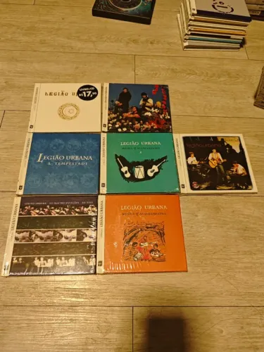 Coleção Legião Urbana 14 Livros + CDs Abril Coleções (Com Lacrados)