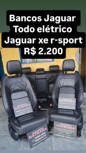 Bancos jaguar e BMW excelente para adaptação