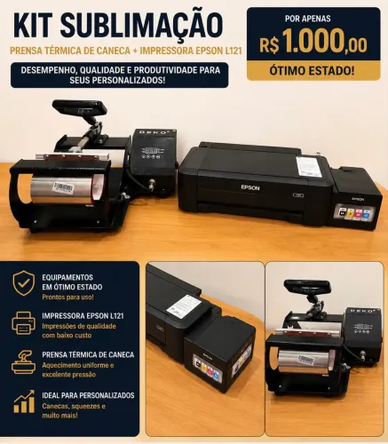 Kit para Sublimação 