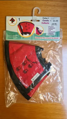 Colar Elizabetano Tam 1 P/ Cachorro E Gato Pet Med Conforto
