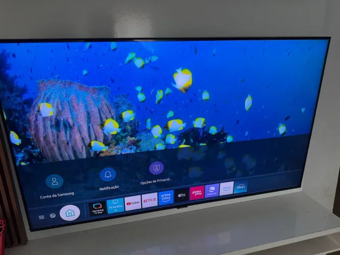 Tv led Samsung Smartv 50 4K Wi-Fi Bluetooth YouTube Netflix Alexa Xbox ENTREGO LOCAL