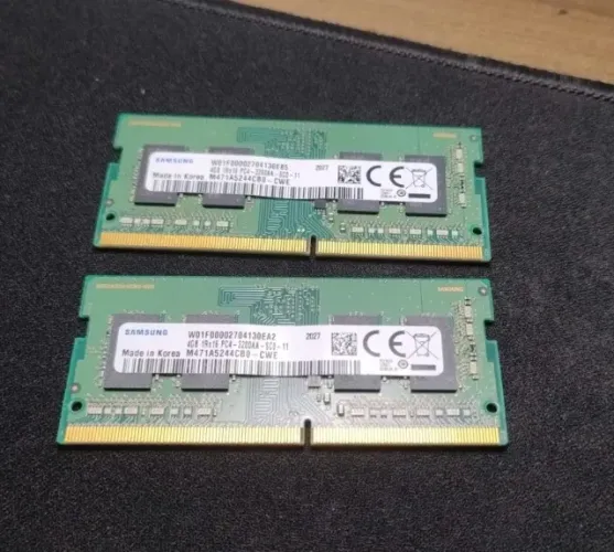 kit de Memória RAM DDR4 para notebook Samsung 8GB