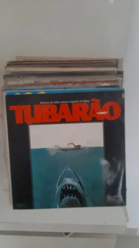 Disco vinil trilha sonora tubarão
