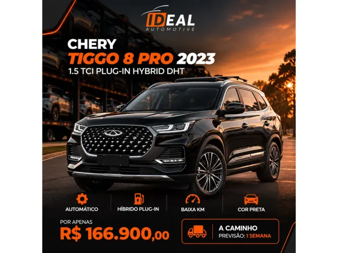 Chery Tiggo 8 Pro 1.5 Turbo (híbrido) 2023