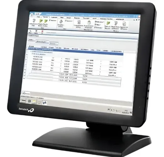 Monitor Bematech Touch Screen Cm-15h Auto Falante Vga Hdmi Preto