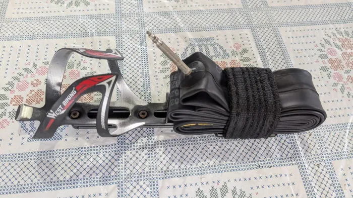 Kit Suporte de Garrafa Caramanhola e de Câmera de Ar