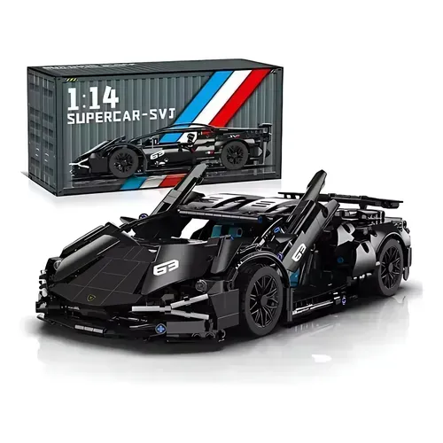 Bloco De Montar Lamborghini 1:14 // 1000+ Peças