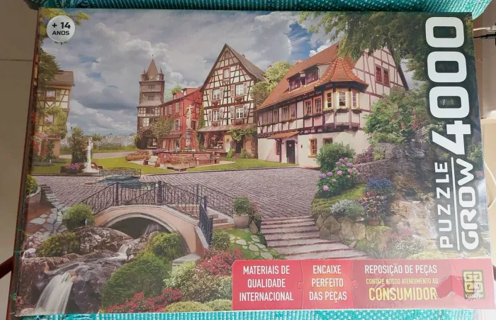 Puzzle grow Vila Europeia 4000 peças