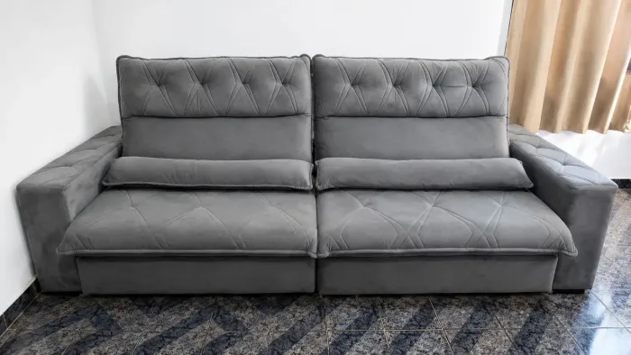 SOFÁ RETRATIL 3METROS 4 lugares