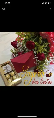 Buquê de flores e kits presente