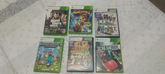 Jogos originais de Xbox360
