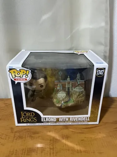 Funko Pop Town - Lord Elrond with Rivendell #1747 - O Senhor dos Anéis