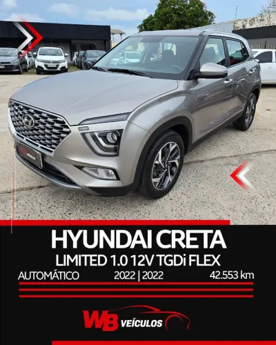 Hyundai Creta Limited 1.0 TB 12V Flex AUT 2022