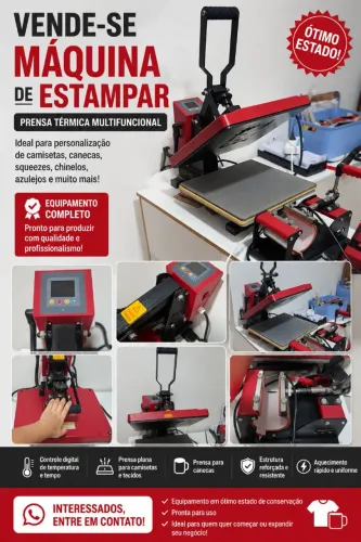 Maquina de sublimação