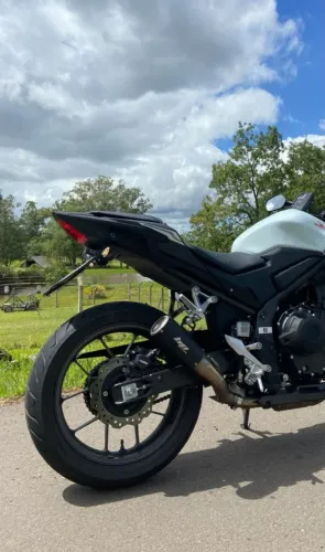 Ponteira HP Racing para Hornet 500 / NX 500 extremamente nova