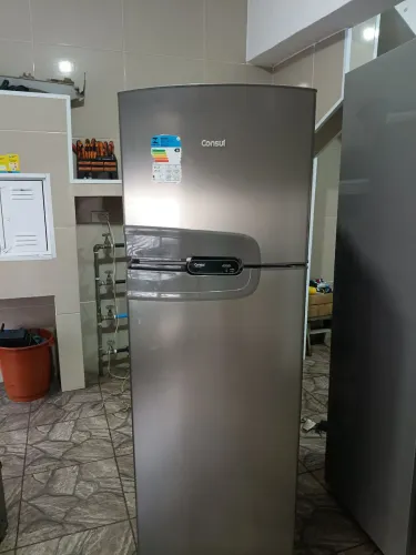Geladeira inox Consul Frost Free frete grátis
