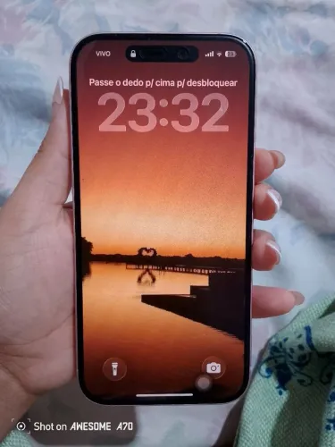 iPhone 15, Bateria 86% sem marcas de uso!