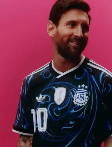 Camiseta Seleção Argentina Uniforme II 2026 - Copa do Mundo