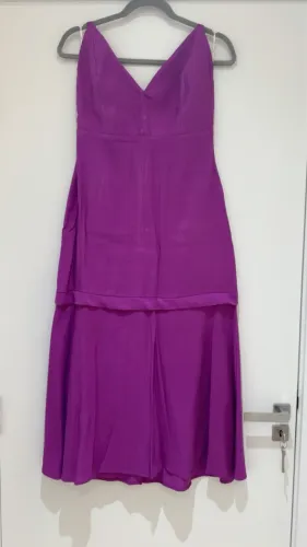 Vestido Midi - Lilás