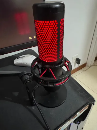 Microfone Gamer HyperX QuadCast (Com Suporte)