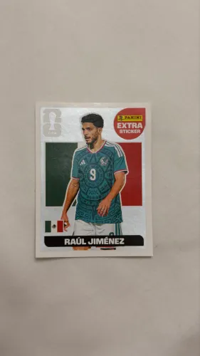 Figurinha Legend Extra Sticker Prata Raul Jimenez