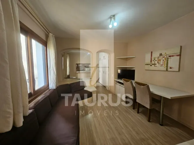 Apartamento mobiliado para comprar com 1 quarto, 1 vaga, 43m², no Jardim Paulista, São Pau