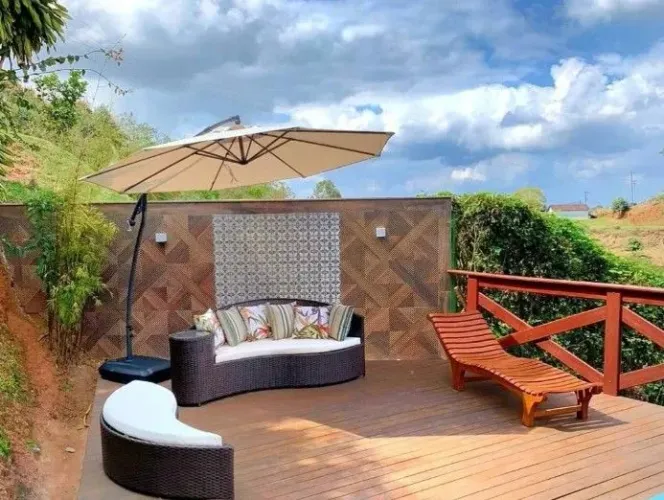 Chaise formato peixe.160 cm