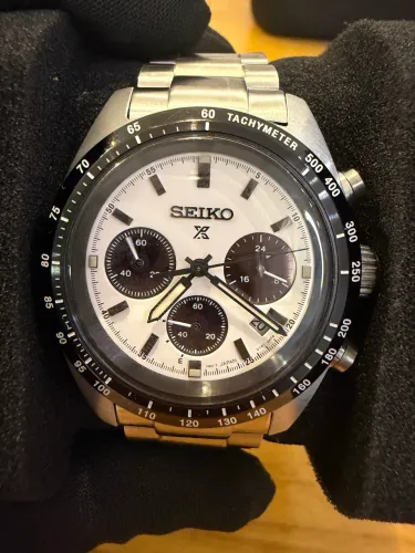 Relógio Seiko Panda Cronografo