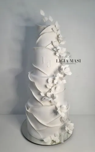 Bolo Fake Cenográfico Casamento