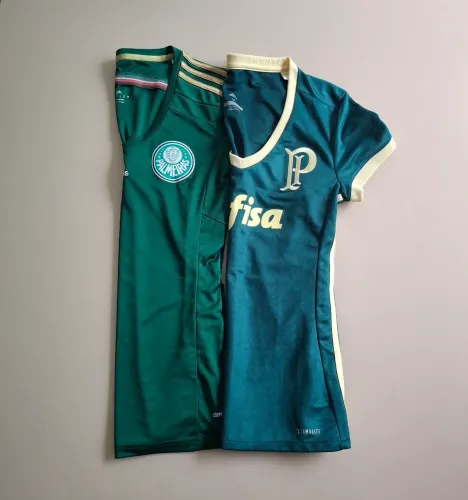 2 Camisas Palmeiras Feminina