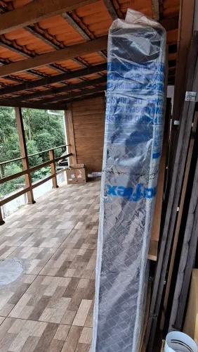 Colchão de casal espuma novo no plástico