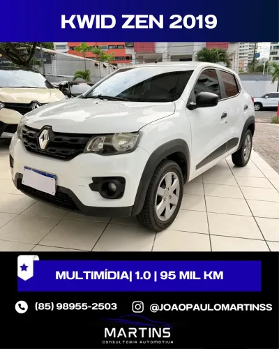 Renault Kwid Zen 1.0 Flex 12V 5P Mec. 2019