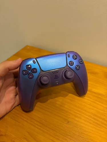 Controle PS5 sem Fio DualSense PlayStation Chroma Indigo