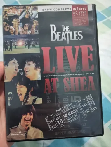 Dvd The Beatles Live At Shea Show Completo Ao Vivo