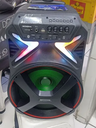 Caixa de som Bluetooth amplificada 400w