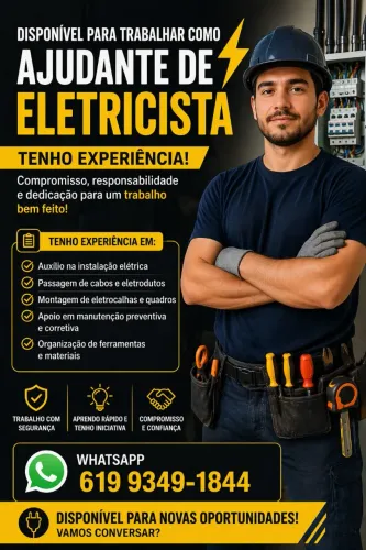 Ajudante de eletricista 