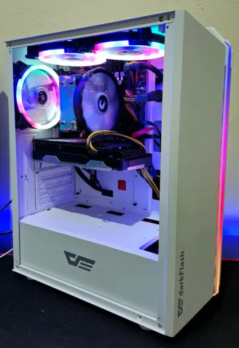 PC GAMER RX 580 8GB SSD 256GB 16GB RAM DDR4 XEON 2620 V3 6 FANS