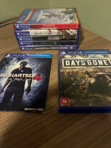 Lote 7 jogos ps4