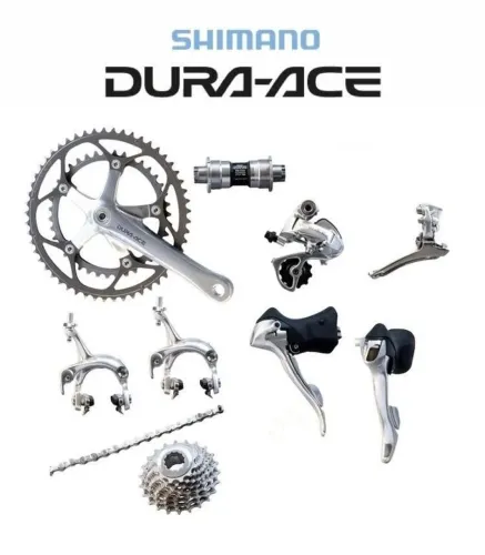 Grupo Shimano Dura Ace 7700 9v Impecável Oportunidade