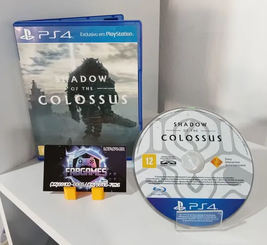 Jogo PS4 Shadow of the Colossus. Aqui na LOJA FABGAMES