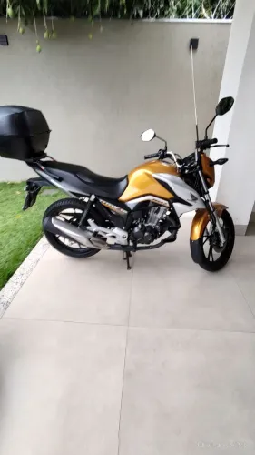 Honda CG Titan 160 2022 Amarelo Perolizado Edição Especial Nova Único Dono Sem Detalhes