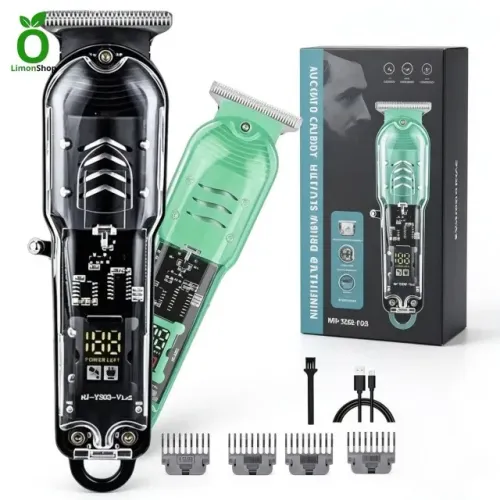 Máquina de Cortar Cabelo Profissional - Sem Fio e Recarregável