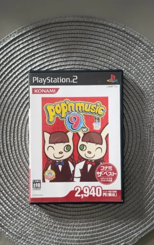 Pop'n Music 9 (Konami The Best) PS2 Original Completo NTSC-J (Japonês)