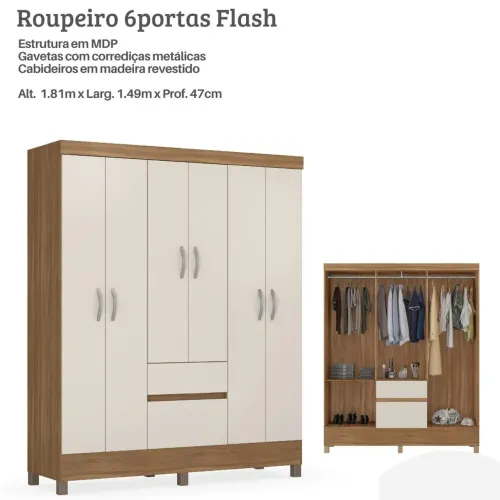 Guarda roupa solteiro