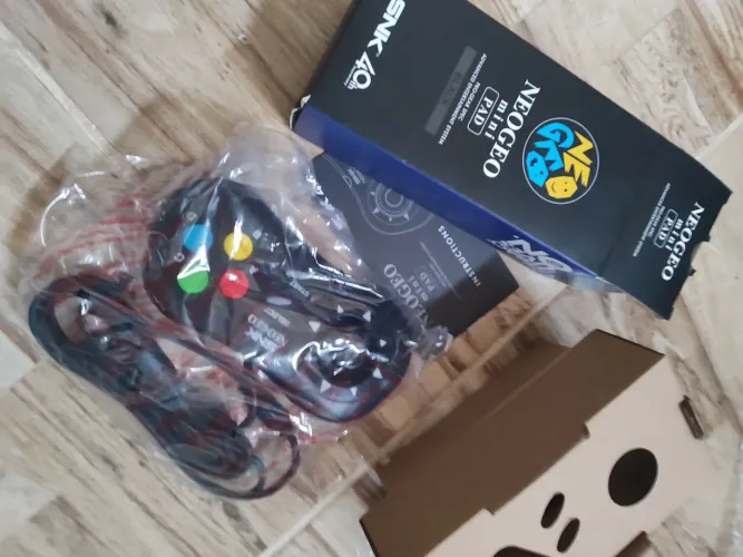 Controle Neo Geo Mini Preto