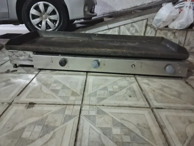 Chapa De Lanche Profissional (Estragada para pessoas que sabem consertar)