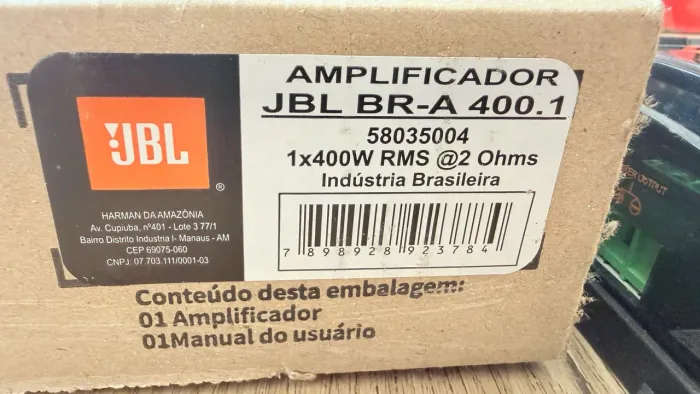 Amplificador JBL BR-A 400.1